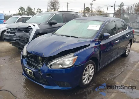 2018 Nissan Sentra Sv from USA, damaged, VIN 3N1AB7AP6JL650557